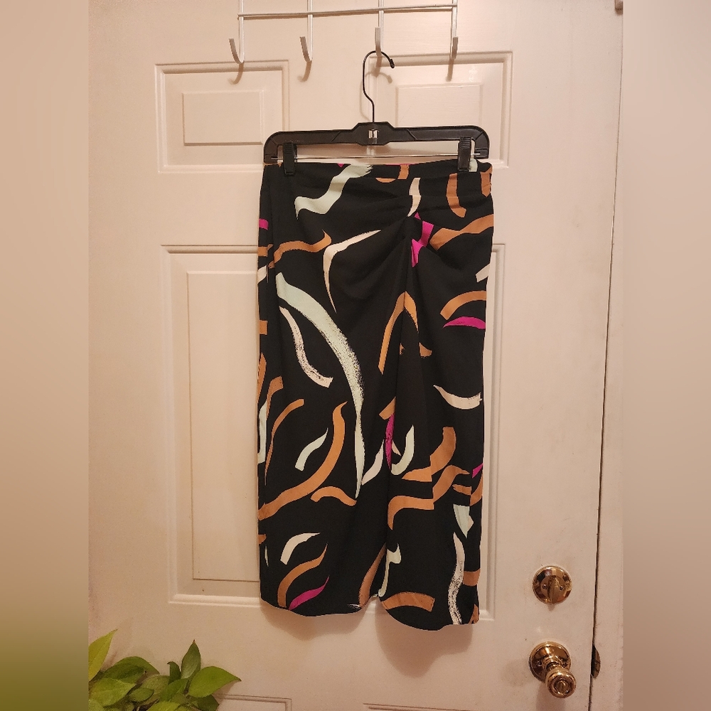 Nine West Flowy Midi Skirt
